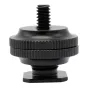 Новые товары - Caruba Hot Shoe Adapter - Universal Hot Shoe -> 1/4" Male Screw Thread (with Spacer) Black - быстрый заказ от про