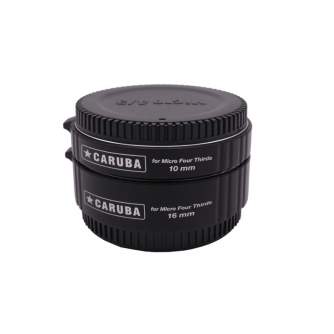 New products - Caruba Extension Tube Set - Olympus/Panasonic MFT Chroom (Versie II) - quick order from manufacturer