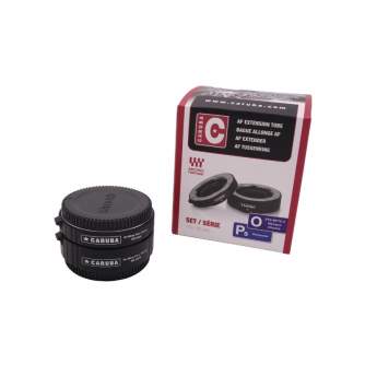 New products - Caruba Extension Tube Set - Olympus/Panasonic MFT Chroom (Versie II) - quick order from manufacturer
