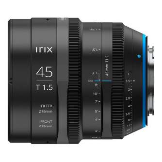 CINEMA Video objektīvi - Irix 45mm T1.5 Olympus/Panasonic MFT mount Cinema lens 8K IL-C45-MFT-M - ātri pasūtīt no ražotāja