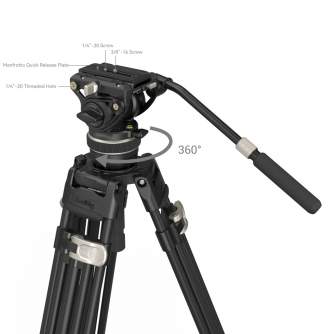Video Tripods - SMALLRIG 3989 HEAVY-DUTY CARBON FIBER VIDEO TRIPOD KIT FREEBLAZER 3989 - buy today in store and with delivery
