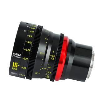 CINEMA видео объективы - Meike MK-16mm T2.5 FF Prime Cine Lens for Full Frame E-mount MK-16MM T2.5 FF E - быстрый заказ от произ