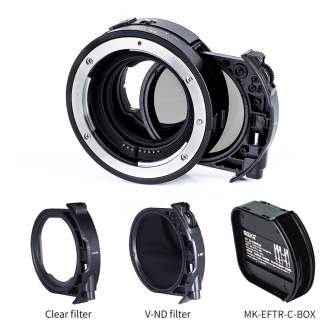 Adapters for lens - Meike MK-EFTE-C Drop-in Filter Mount Adapter (EF/EF-S to Sony E) MK-EFTE-C - quick order from manufacturer