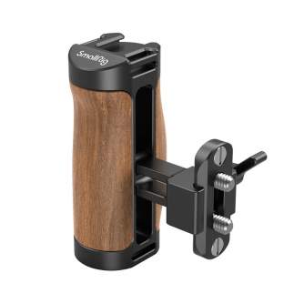 New products - SmallRig Wooden NATO Side Handle with Quick Release NATO Rail 2978 2978 - quick order from manufacturer
