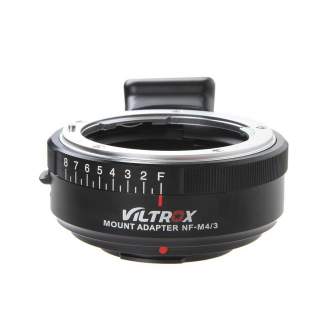 Адаптеры - Viltrox NF-M43 (MFT – Nikon F/D/G) VILTROXNFM43 - быстрый заказ от производителя
