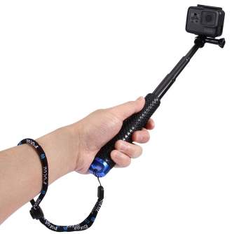 Selfie Stick - Selfie Stick Puluz GoPro Extendable pole black PU150 - buy today in store and with delivery