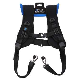 Technical Vest and Belts - Puluz double camera harnes PU6002 - buy today in store and with delivery