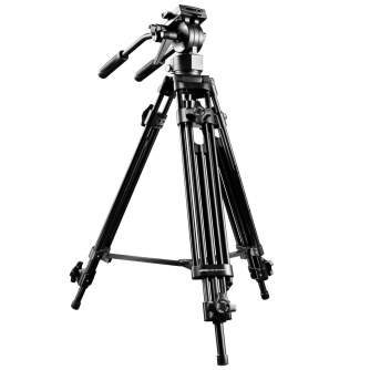 Video Tripods - walimex pro EI-9901 Video-Pro-Tripod, 138cm - quick order from manufacturer