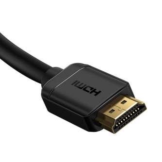 Wires, cables for video - Baseus High definition Series HDMI Cable 2m Black - quick order from manufacturer