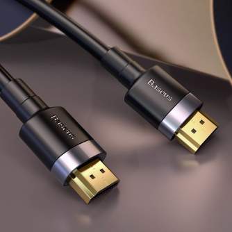 Wires, cables for video - Cafule HDMI 4K Male To HDMI 4K Male cable 5m - buy today in store and with delivery