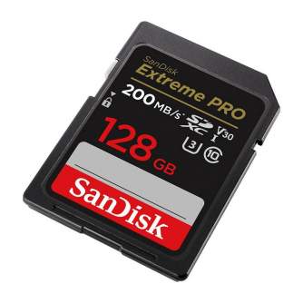 Atmiņas kartes - Sandisc SDXC 128GB atmiņas karte UHS-I SDSDXXD-128G-GN4IN SANDISK R200MB/s - perc šodien veikalā un ar piegādi