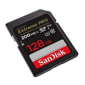 Memory Cards - Sandisc SDXC 128GB atmiņas karte UHS-I SDSDXXD-128G-GN4IN SANDISK R200MB/s - buy today in store and with delivery