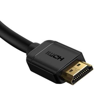 Video vadi, kabeļi - Baseus High Definition HDMI To HDMI Adapter 0.75m Black - perc šodien veikalā un ar piegādi