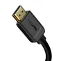 Wires, cables for video - Baseus High Definition HDMI To HDMI Adapter 0.75m Black - quick order from manufacturer