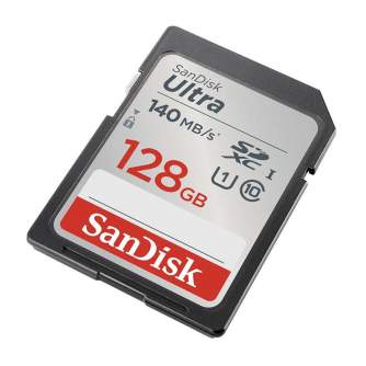 Atmiņas kartes - SANDISK MEMORY SDXC 128GB UHS-I SDSDUNB-128G-GN6IN - perc šodien veikalā un ar piegādi
