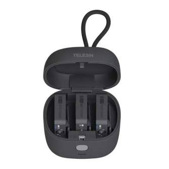 Accessories for microphones - TELESIN Charging Box RODE GO with 4000mAh Built-in - buy today in store and with delivery
