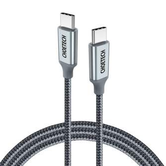 Sortimenta jaunumi - Choetech USB-C to USB-C Nylon Cable 100W 1.8M XCC-1002 - ātri pasūtīt no ražotāja