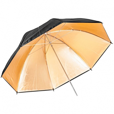 Foto lietussargi - Quantuum Gold Umbrella 120cm - perc šodien veikalā un ar piegādi