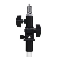 Tripod Accessories - Quadralite Speedlite Tilt Adapter with Umbrella Hole - quick order from manufacturerTripod Accessories - Quadralite Speedlite Tilt Adapter with Umbrella Hole - quick order from manufacturer