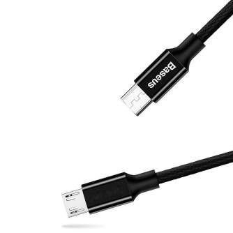 Кабели - Baseus Yiven Micro USB cable 150cm 2A - Black CAMYW-B01 - быстрый заказ от производителя