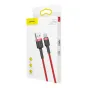 Kabeļi - Baseus Cafule USB-C cable 3A 0.5m (Red) CATKLF-A09 - ātri pasūtīt no ražotāja