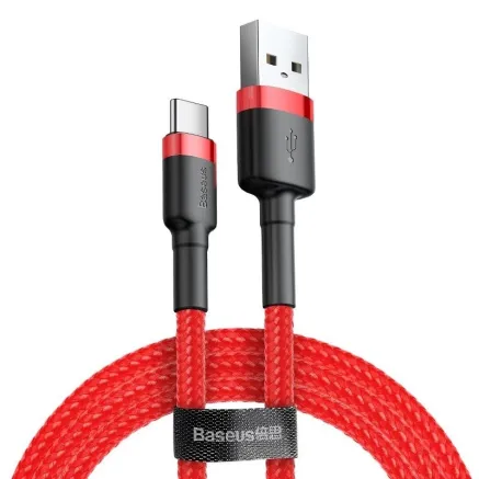 Baseus Cafule cable USB-C 2A 2m (Red) CATKLF-C09
