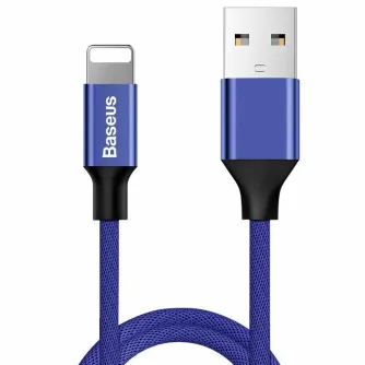 Kabeļi - Baseus Yiven Lightning Cable 120cm 2A (Blue) CALYW-13 - ātri pasūtīt no ražotāja