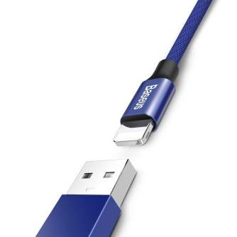 Cables - Baseus Yiven Lightning Cable 120cm 2A (Blue) CALYW-13 - quick order from manufacturer