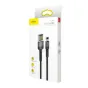 Кабели - Baseus Cafule Double-sided USB Lightning Cable 1.5A 2m (Gray+Black) CALKLF-HG1 - быстрый заказ от производителя