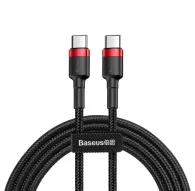 Data Cables - USB-C PD Baseus Cable Cafule PD 2.0 QC 3.0 60W 1m (black and red) CATKLF-G91 - quick order from manufacturerData Cables - USB-C PD Baseus Cable Cafule PD 2.0 QC 3.0 60W 1m (black and red) CATKLF-G91 - quick order from manufacturer