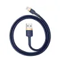 Kabeļi - Baseus Cafule Lightning cable 1.5A 2m (Gold+Dark blue) CALKLF-CV3 - ātri pasūtīt no ražotāja