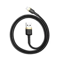 Cables - Baseus Cafule Cable USB Lightning 2A 3m (Gold+Black) CALKLF-RV1 - quick order from manufacturerCables - Baseus Cafule Cable USB Lightning 2A 3m (Gold+Black) CALKLF-RV1 - quick order from manufacturer