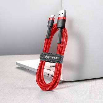 Cables - Baseus Cafule USB-C Cable 2A 3m (Red) CATKLF-U09 - quick order from manufacturer