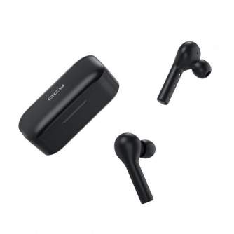 Austiņas - Wireless Earphones TWS QCY T5 Bluetooth V5.0 (black) T5-Black - ātri pasūtīt no ražotāja