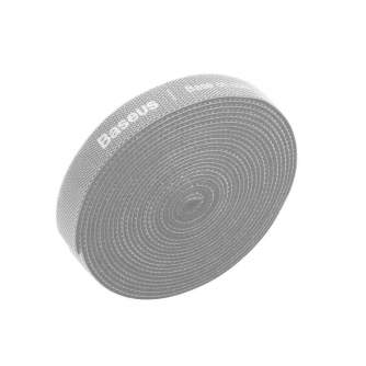 Кабели - Baseus Rainbow Circle Velcro Straps 3m Grey ACMGT-F0G - быстрый заказ от производителя