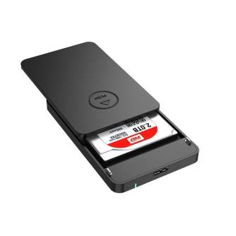 Citie diski & SSD - Orico Hard Drive Enclosure HDD / SSD 2,5 + USB 3.0 Micro B 0.6m 2569S3-V2-BK-BP - быстрый заказ от производи