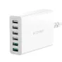 Wall charger - Charger 6x USB Blitzwolf BW-S15, QC 3.0, 60 W (white) BW-S15 EU - quick order from manufacturer
