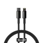 Кабели - Baseus Tungsten Gold Cable Type-C to iP PD 20W 2m (black) CATLWJ-A01 - быстрый заказ от производителя