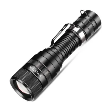 Flashlight Superfire F5, 1100lm, USB F5
