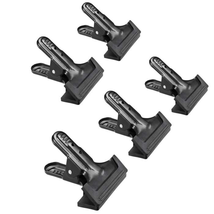 Holders Clamps - walimex Studio Clip, 5 pieces - quick order from manufacturer