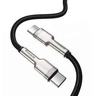 Кабели - Cable USB-C to USB-C Baseus Cafule, 100W, 1m (black) CATJK-C01 - быстрый заказ от производителя