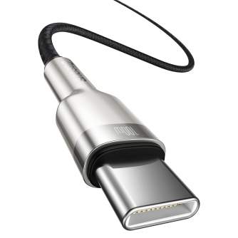 Кабели - Cable USB-C to USB-C Baseus Cafule, 100W, 1m (black) CATJK-C01 - быстрый заказ от производителя