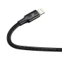 Kabeļi - Baseus Rapid Series 3-in-1 cable USB-C For M+L+T 20W 1.5m Black CAMLT-SC01 - ātri pasūtīt no ražotāja