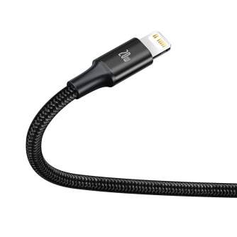 Cables - Baseus Rapid Series 3-in-1 cable USB-C For M+L+T 20W 1.5m Black CAMLT-SC01 - quick order from manufacturer