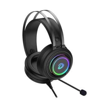 Наушники - Gaming headphones Dareu EH416s USB + Jack 3.5mm RGB (black) TH636S08501R - быстрый заказ от производителя