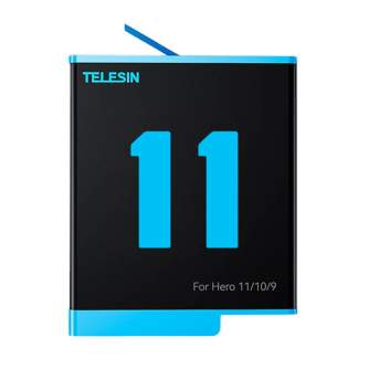 Accessories for Action Cameras - Telesin 3-slot charger box for GoPro HERO11 Hero 10 + 2 batteries (GP-BNC-901) hero9 HERO10 - buy today in store and with delivery