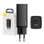 Wall charger - Quick Travel Charger Baseus GaN2 Lite USB+C 65W EU (black) CCGAN2L-B01 - quick order from manufacturer