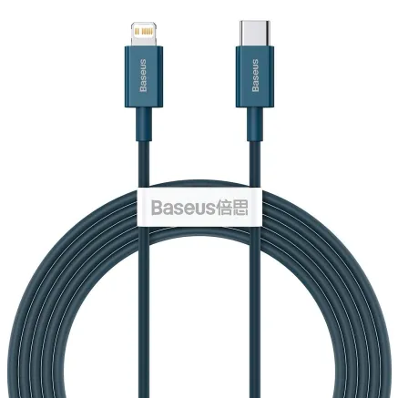 Baseus Superior Series Cable USB-C to iP, 20W, PD, 2m (blue) CATLYS-C03