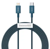 Cables - Baseus Superior Series Cable USB-C to iP, 20W, PD, 2m (blue) CATLYS-C03 - quick order from manufacturerCables - Baseus Superior Series Cable USB-C to iP, 20W, PD, 2m (blue) CATLYS-C03 - quick order from manufacturer