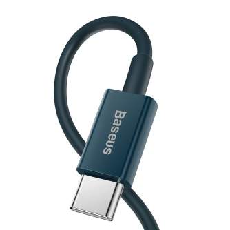 Kabeļi - Baseus Superior Series Cable USB-C to iP, 20W, PD, 2m (blue) CATLYS-C03 - ātri pasūtīt no ražotāja